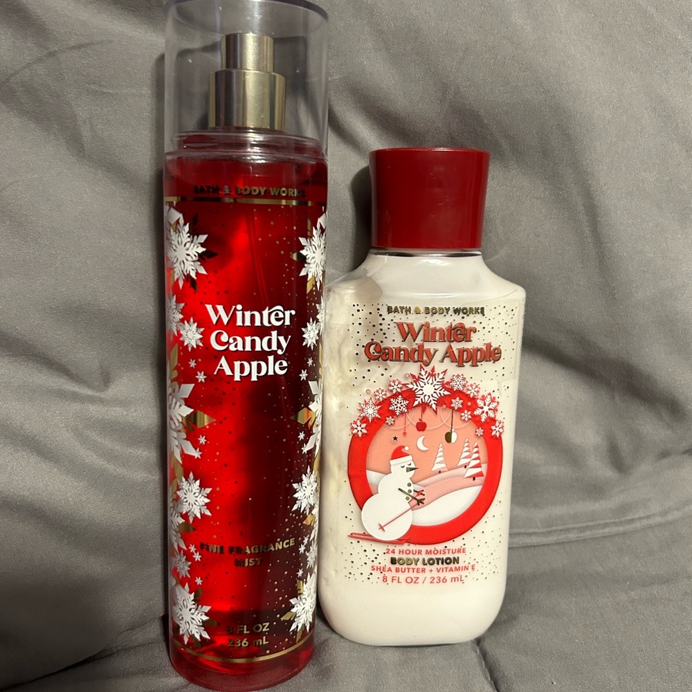 Brand New Winter Candy Apple Set